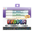 Vivid Pop! Water Based Paint Markers - Metallic - Set of 8