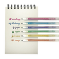 Yummy Yummy Scented Gel Pens - Metallic - Set of 6