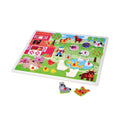 Open Ended Giant Peg Puzzle - Farm Animals-Puzzles-Open Ended-Toycra