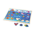 Open Ended Giant Peg Puzzle - Sea Animals-Puzzles-Open Ended-Toycra