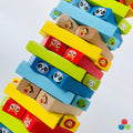 Open Ended Jungle Tumble Wooden Stacking Game-Kids Games-Open Ended-Toycra