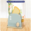Open Ended Little Chef's Toaster Set -6 Pieces-Pretend Play-Open Ended-Toycra