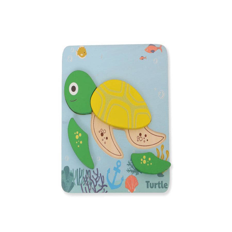 Open Ended Toddler's First 6 In 1 Puzzle - Animals (6 puzzles, 27 pcs)-Puzzles-Open Ended-Toycra