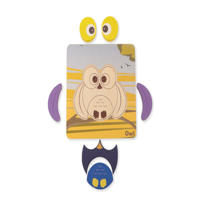 Open Ended Toddler's First 6 In 1 Puzzle - Animals (6 puzzles, 27 pcs)-Puzzles-Open Ended-Toycra