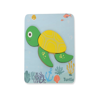 Open Ended Toddler's First 6 In 1 Puzzle - Animals (6 puzzles, 27 pcs)-Puzzles-Open Ended-Toycra