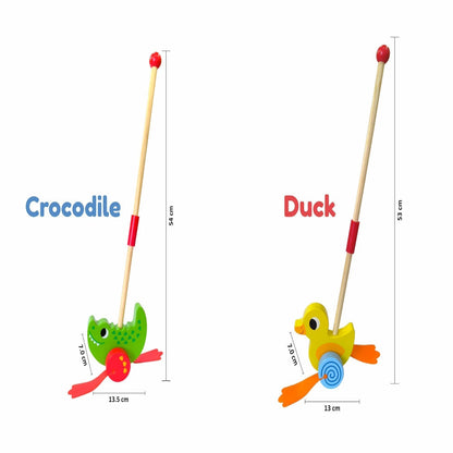 Open Ended Wooden Push Toy-Pretend Play-Open Ended-Toycra