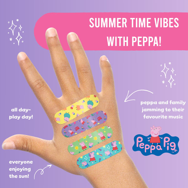 Ouchie Peppa Pig & Family Non-toxic Printed Bandages (20 Strips)