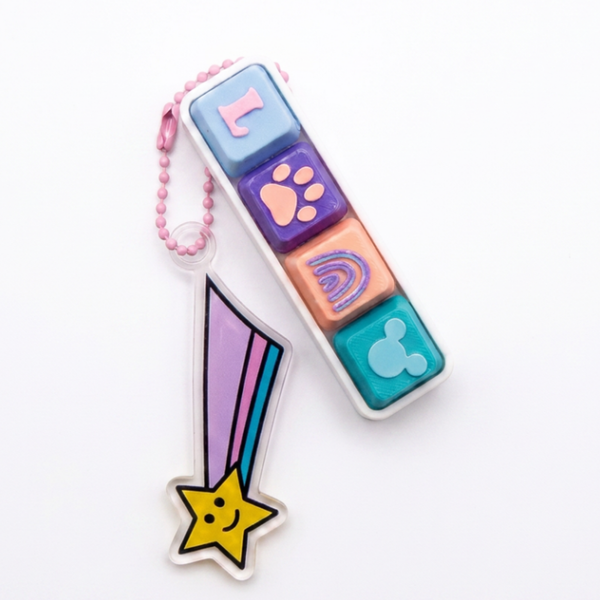 Personalised Clicker Bagtag | Blickers by BOOP
