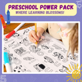 MY FIRST EDUCATIONAL SET - REUSABLE DOODLE PLACEMATS