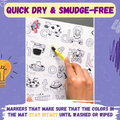 MY FIRST EDUCATIONAL SET - REUSABLE DOODLE PLACEMATS