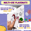 MY FIRST EDUCATIONAL SET - REUSABLE DOODLE PLACEMATS