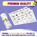 MY FIRST EDUCATIONAL SET - REUSABLE DOODLE PLACEMATS