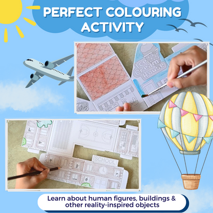 PepPlay 3D Paper Model Kit - City Life