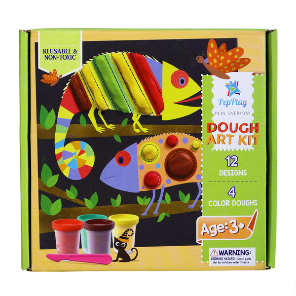 PEPPLAY DOUGH ART KIT - NATURE