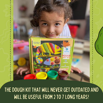 PEPPLAY DOUGH ART KIT - NATURE