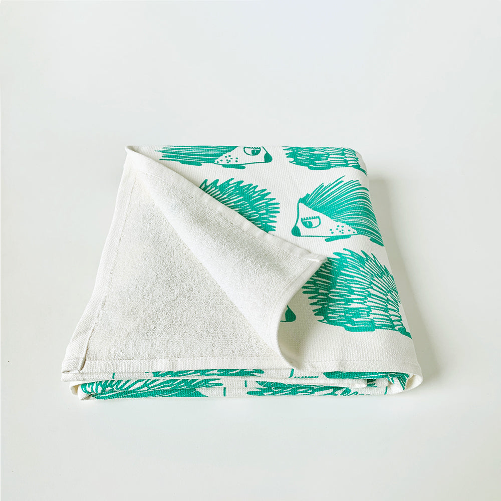 WRAP - Bath Towel - Porcupine Green