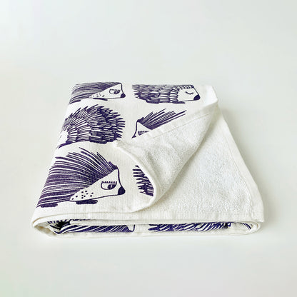 WRAP - Bath Towel - Porcupine Blue