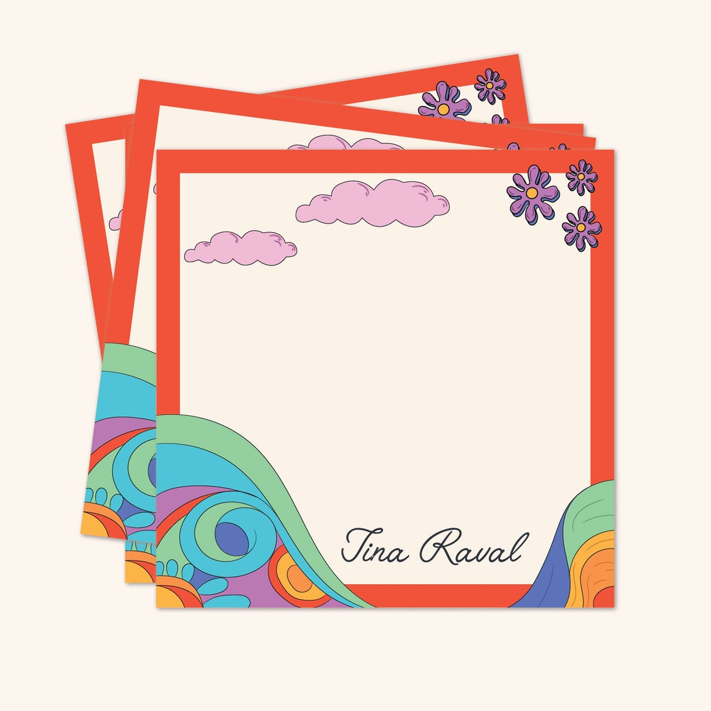 Square Gift Tags - Set of 24 | Personalised
