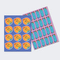 Sticker Sheet - Set of 2 - A4 Size