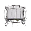 Springfree Compact Round Trampoline With Enclosure and with Flex R Hoop Basket Ball