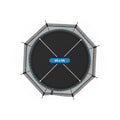 Springfree Compact Round Trampoline With Enclosure and with Flex R Hoop Basket Ball