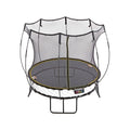 Springfree Compact Round Trampoline With Enclosure and with Flex R Hoop Basket Ball