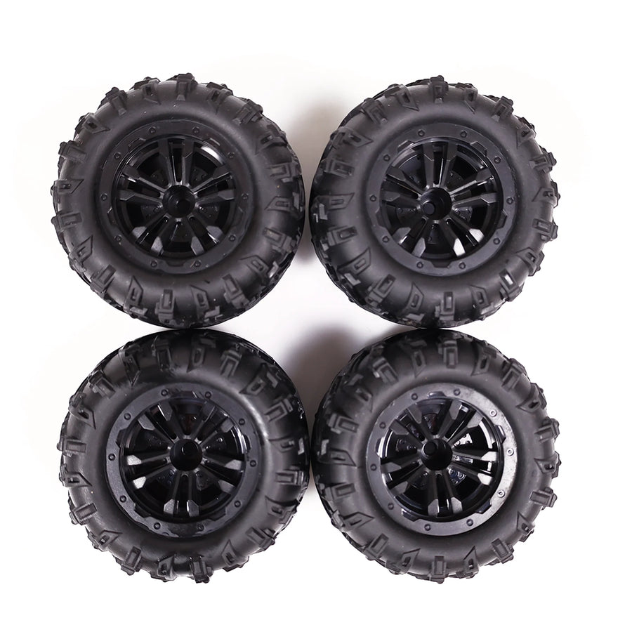 Tygatec Supersonic RC Car Spare – Durable Rubber Wheels (Set of 4)