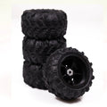 Tygatec Supersonic RC Car Spare – Durable Rubber Wheels (Set of 4)