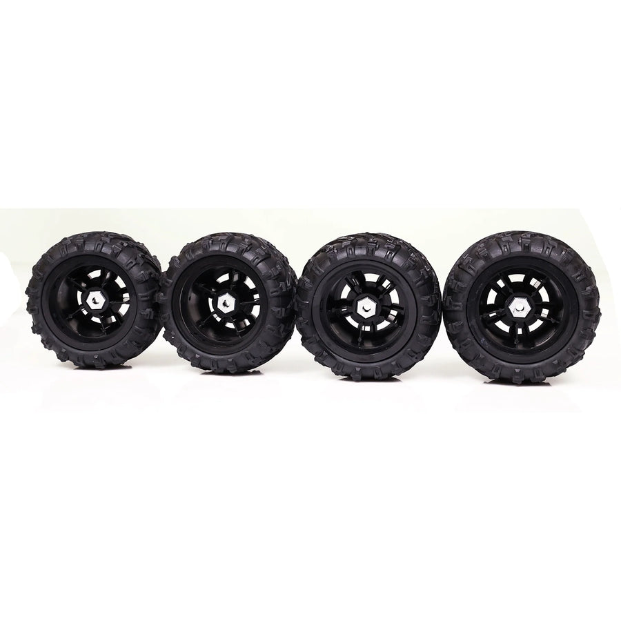 Tygatec Supersonic RC Car Spare – Durable Rubber Wheels (Set of 4)