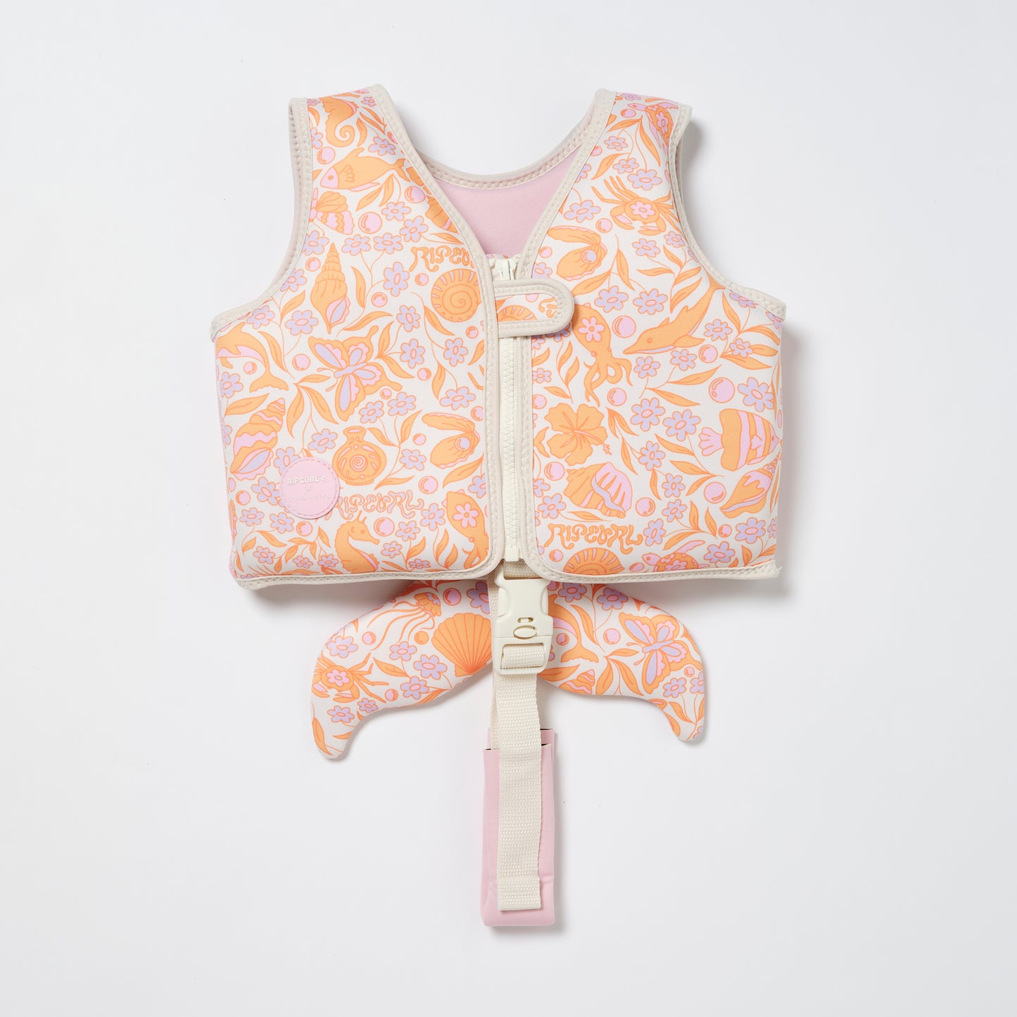 Kids Swim Vest 2-3 Ocean Magic Pink