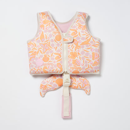 Kids Swim Vest 2-3 Ocean Magic Pink