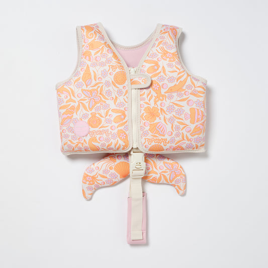 Kids Swim Vest 2-3 Ocean Magic Pink