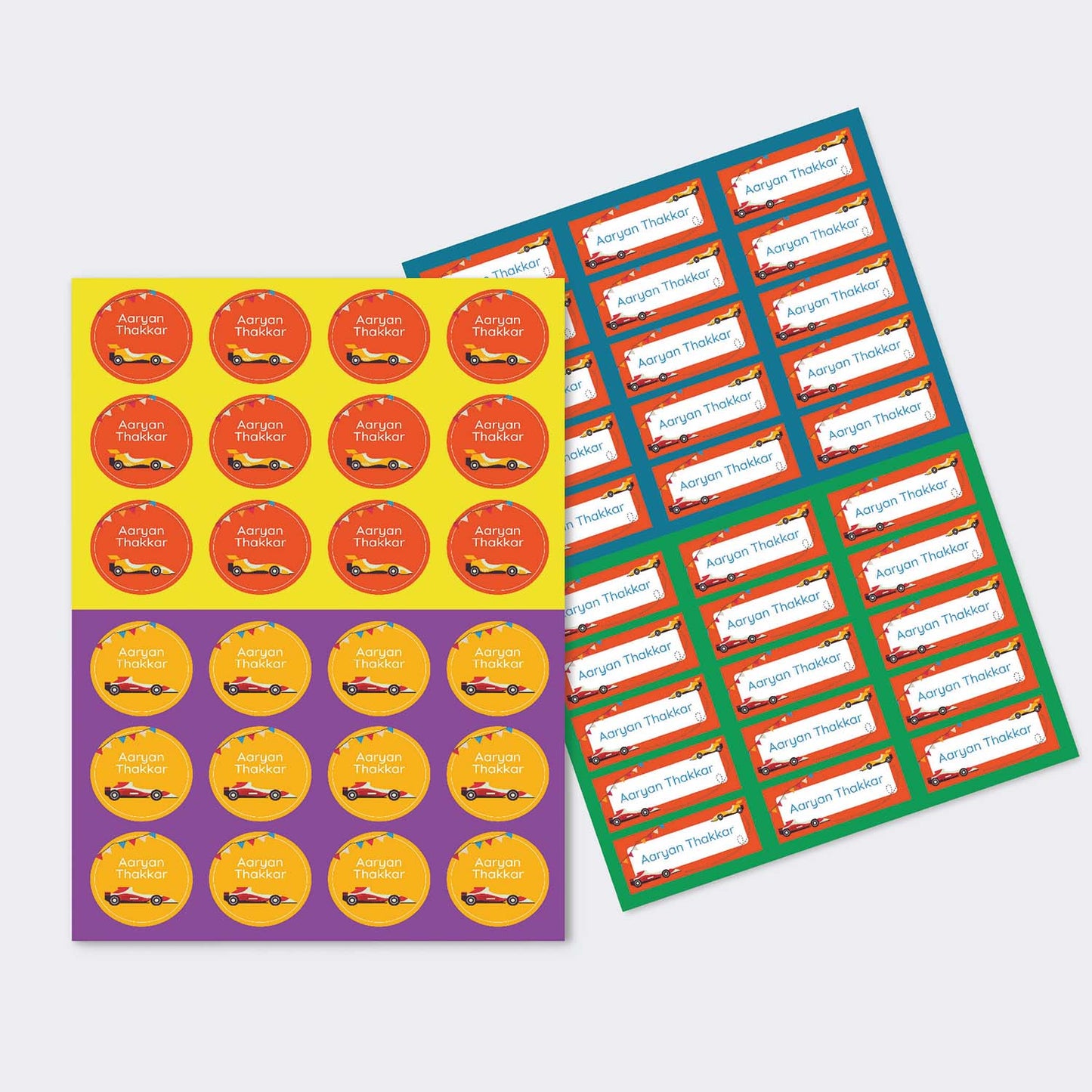 Sticker Sheet - Set of 2 - A4 Size
