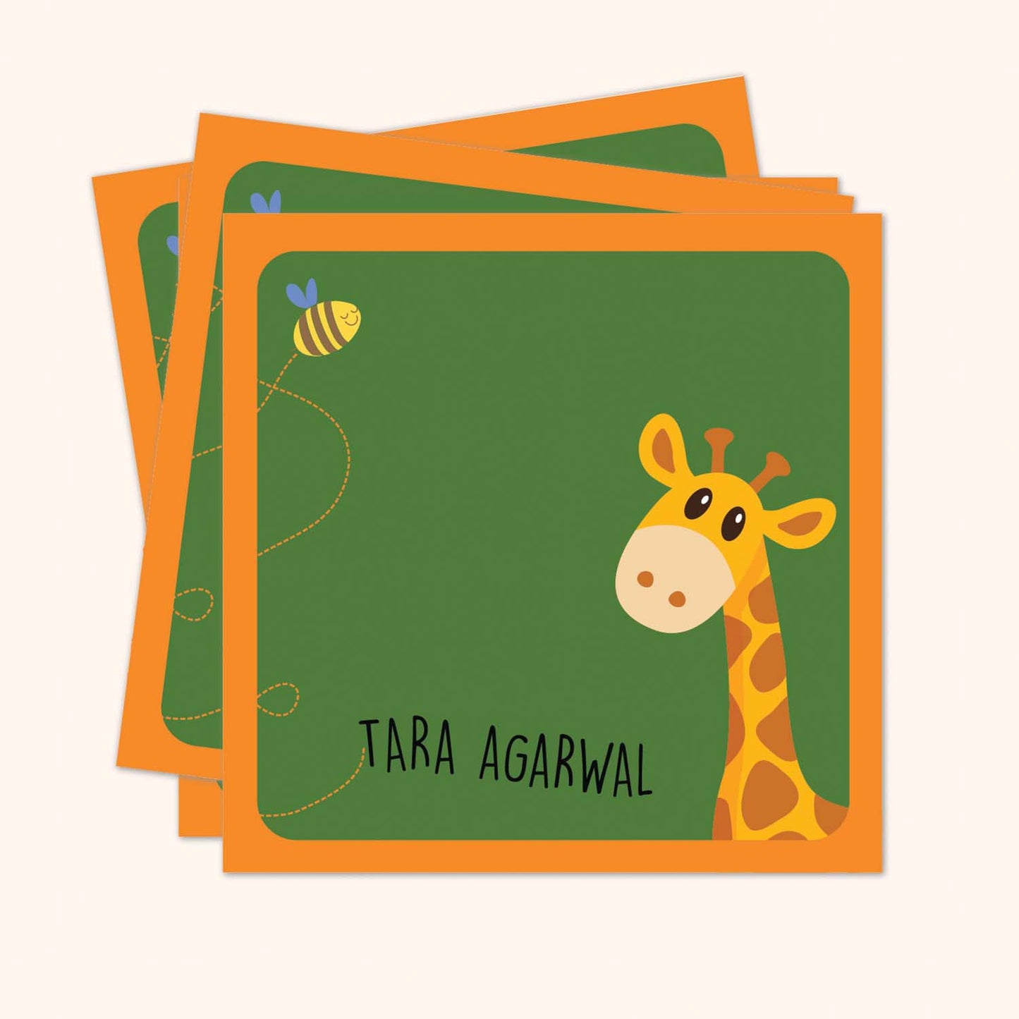 Square Gift Tags - Set of 24 | Personalised