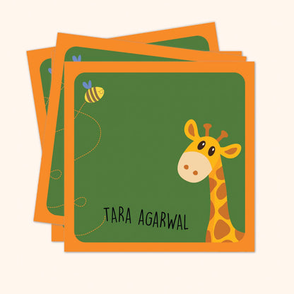 Square Gift Tags - Set of 24 | Personalised