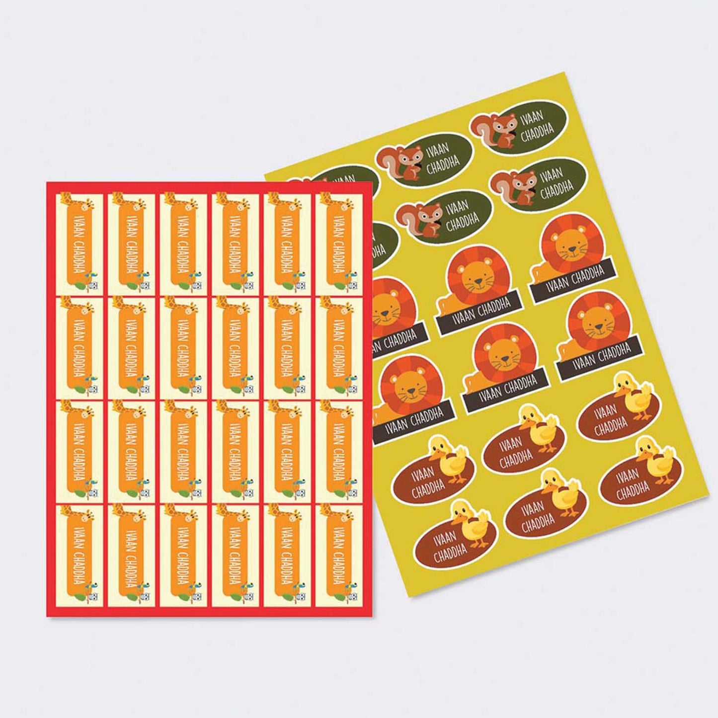 Sticker Sheet - Set of 2 - A4 Size