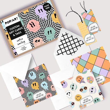 Gift Cards & Tags | Retro Smiley