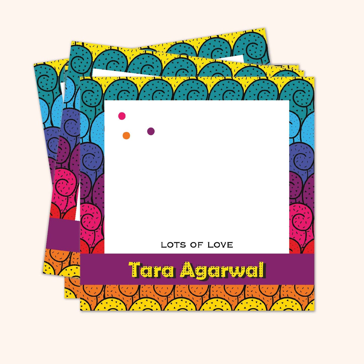 Square Gift Tags - Set of 24 | Personalised