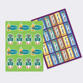 Sticker Sheet - Set of 2 - A4 Size