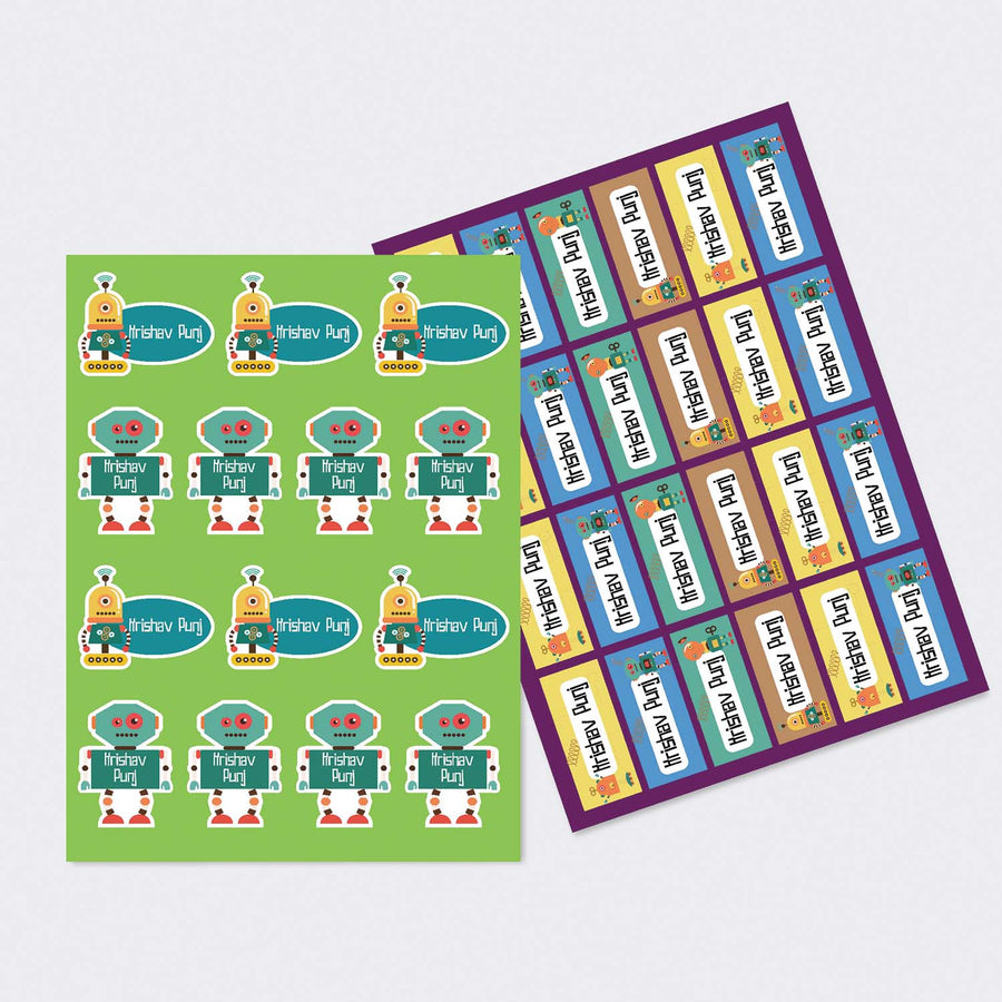 Sticker Sheet - Set of 2 - A4 Size