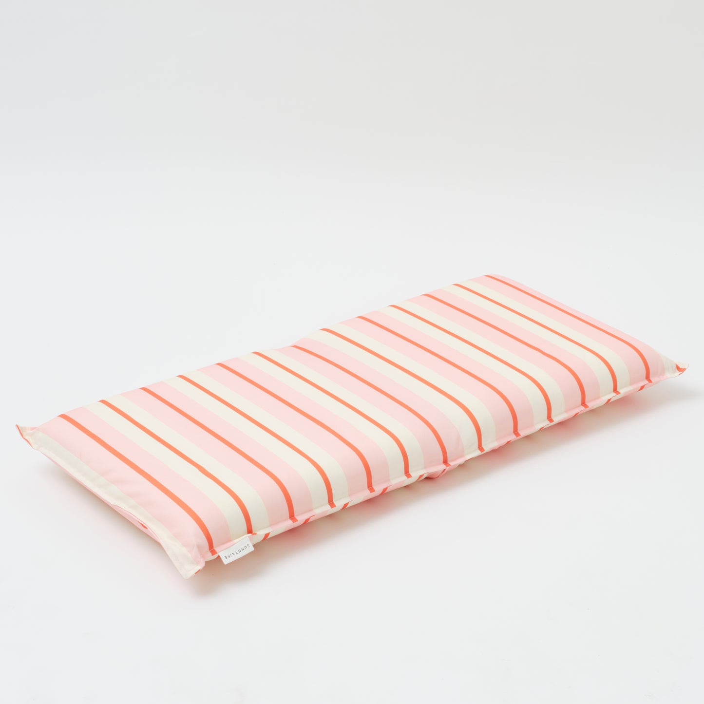 Folding Seat Summer Stripe Strawberry Sorbet
