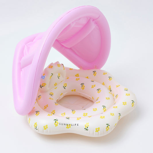 SUNNYLiFE lilac color inflatable Baby Float with canopy Mima the Fairy Lemon