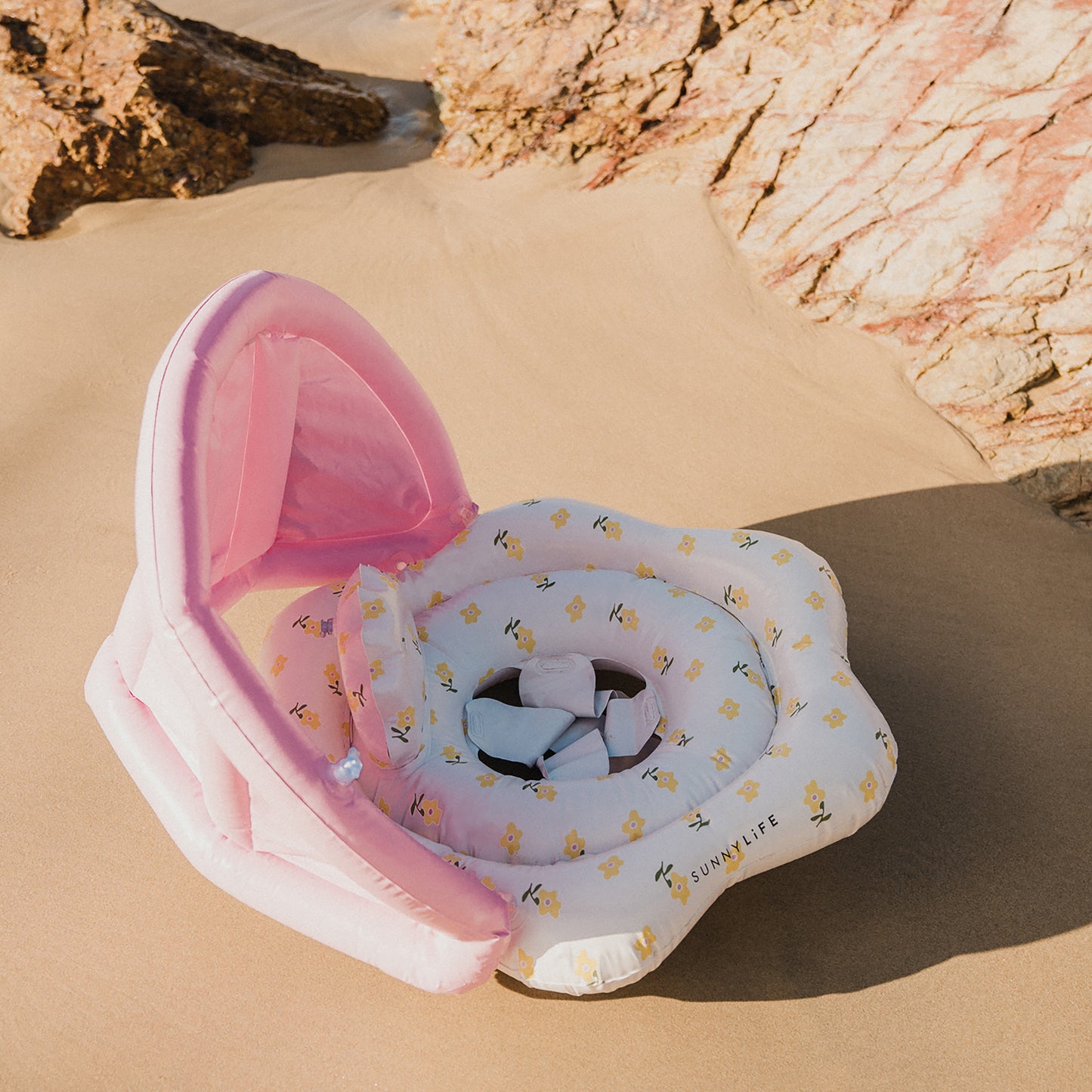 SUNNYLiFE lilac color inflatable Baby Float with canopy Mima the Fairy Lemon