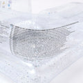 SUNNYLiFE transparent color inflatable glitter Lilo Chair