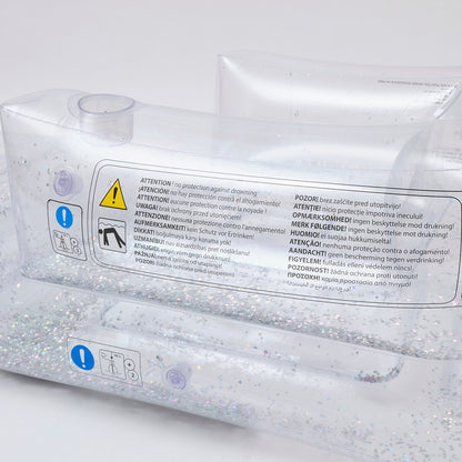 SUNNYLiFE transparent color inflatable glitter Lilo Chair