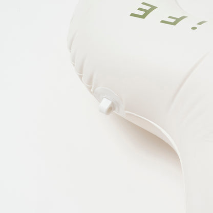 SUNNYLiFE Olive color inflatable Luxe Lie-On Float Camera