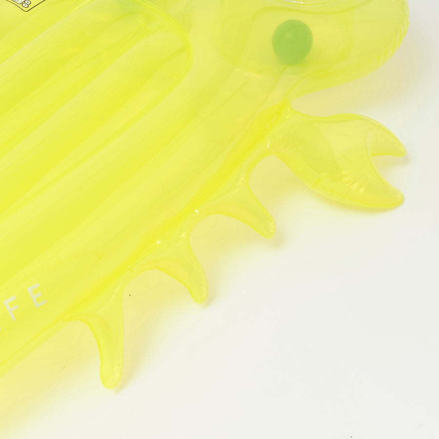 SUNNYLiFE yellow color inflatable Luxe Lie-On Float Sonny the Sea Creature