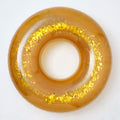 SUNNYLiFE gold color inflatable Pool Ring Disco Gold