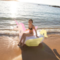 SUNNYLiFE pastel color inflatable Unicorn Luxe Ride-On Float