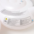 SUNNYLiFE white color inflatable Luxe Ride-On Float Swan